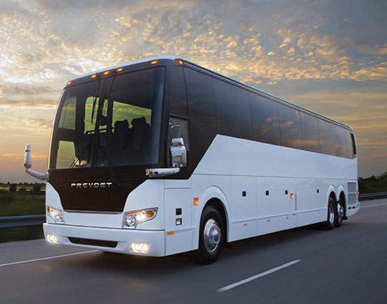 Coach Bus charter rental