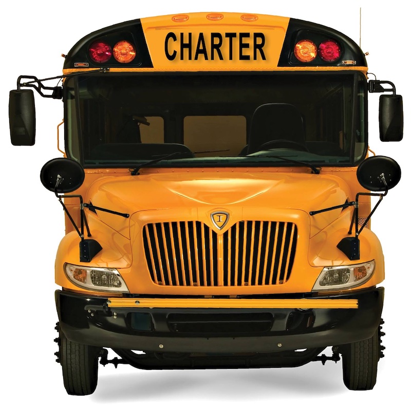 School bus charter rental