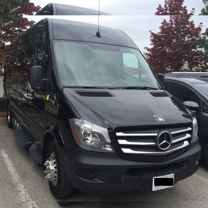 14 passenger van charter rental