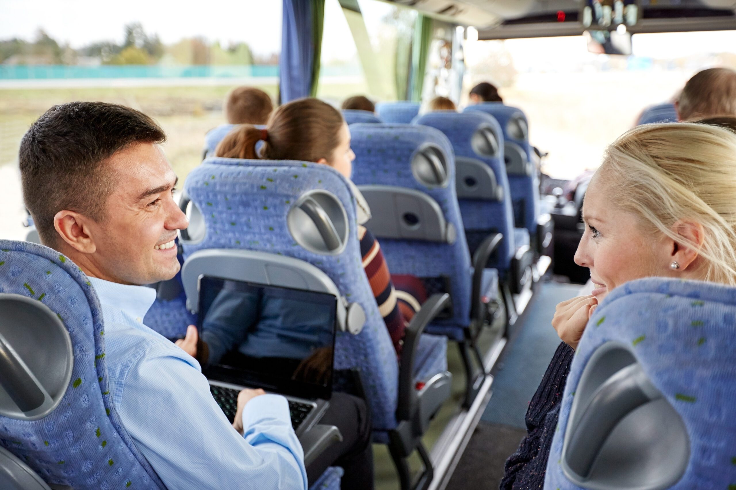 Bus rental services